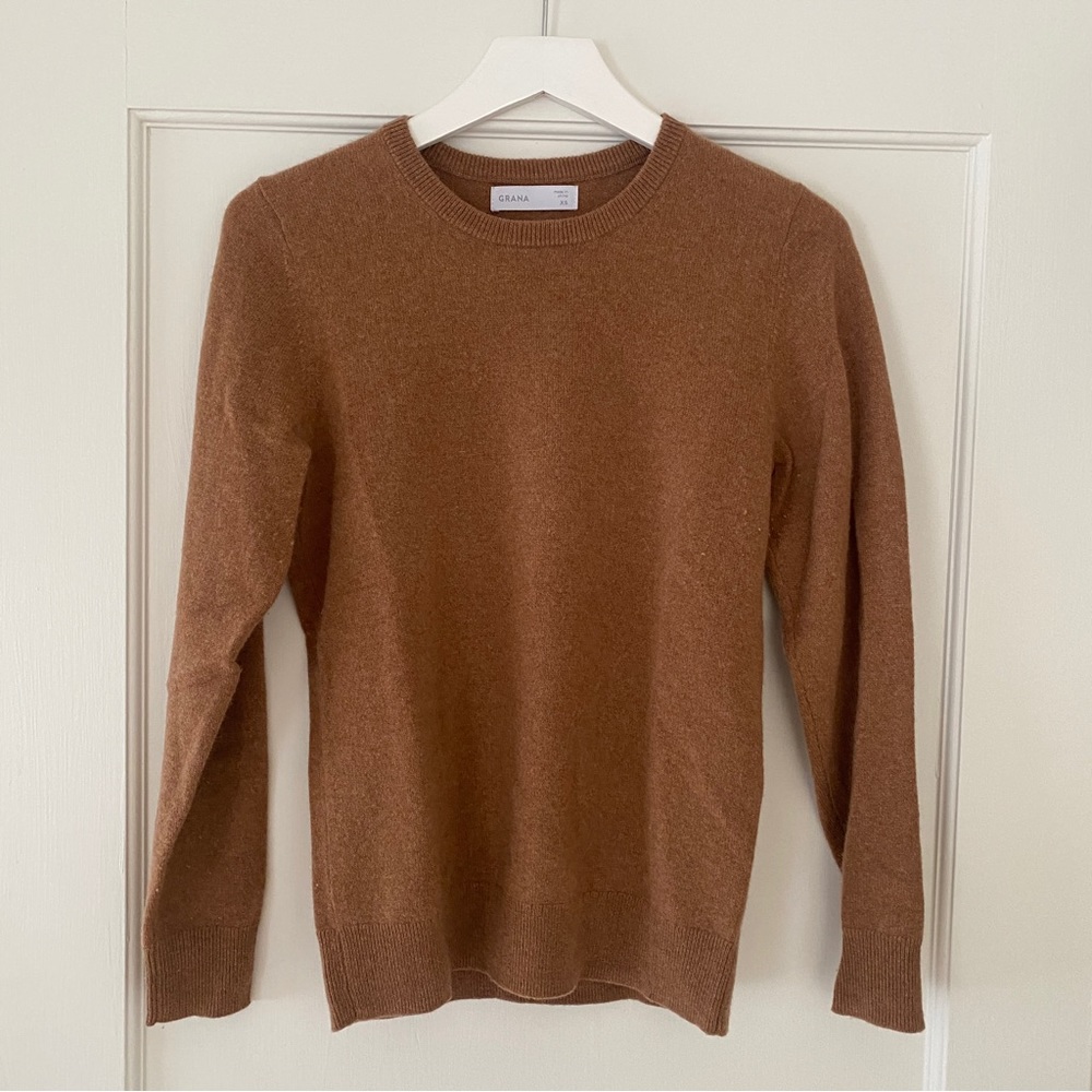 Grana Cashmere Crew Neck Sweater